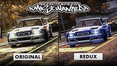 NFS Most Wanted | Original VS Redux 2018 Graphics Comparison [4K Special]