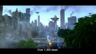 Battle Of Chicago Aftermath Scene Transformers 4 Age Of Extinction 2014