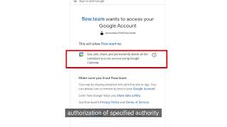 google calendar verification video