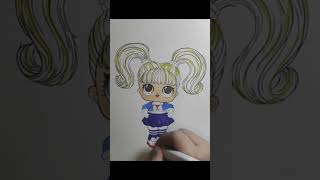 coloring the doll LOL! #cartoon #baby #coloring #kids #dolls #lol #relax #relaxing