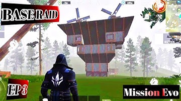 BASE RAID ||  NEW MODE DUO JOURNEY || PART 3  || mission evo beta#projectevobeta #solo