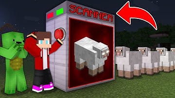 JJ and Mikey Made a SCANNER To Find The Strange Sheep ?!