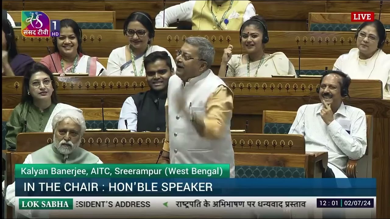 Trinmool Congress MP Kalyan Banerjee ‘chu-kit-kit’ jibe at BJP's ‘400 paar’ slogan 