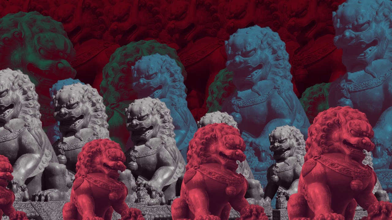 Chinese Lion - Free VJ LOOP