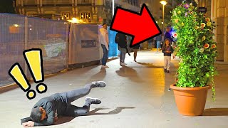 BUSHMAN PRANK: SCARING PEOPLE IN SOL STREET !!!