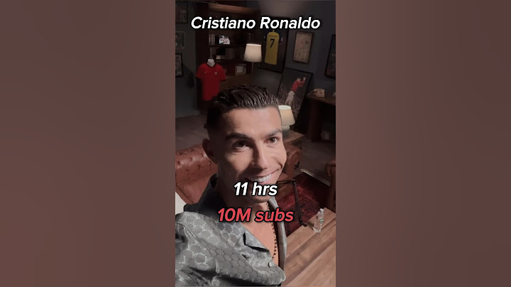The evolution of Cristiano Ronaldo’s YouTube channel 💀 #ronaldo #youtube