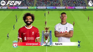 FC 24 | Liverpool vs Tottenham Hotspur - 23/24 Premier League Season - Full Match & Gameplay