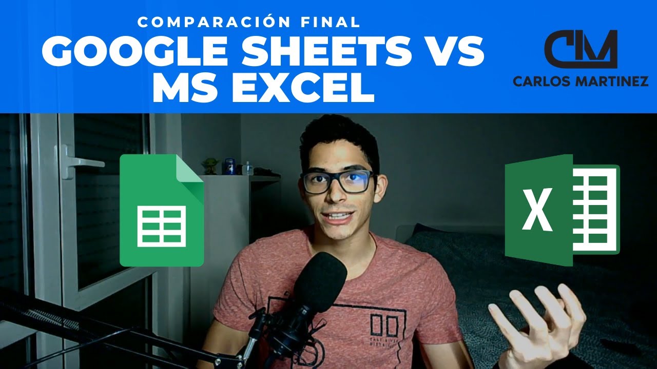 EXCEL vs GOOGLE SHEETS - ¿ Cuál es MEJOR ? - YouTube
