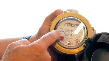 How to read the Pulse Rate on an Arad Pulse Water Meter