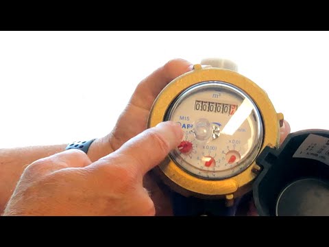 Video: Vattenmätare med pulsutgång: arbetsprincip