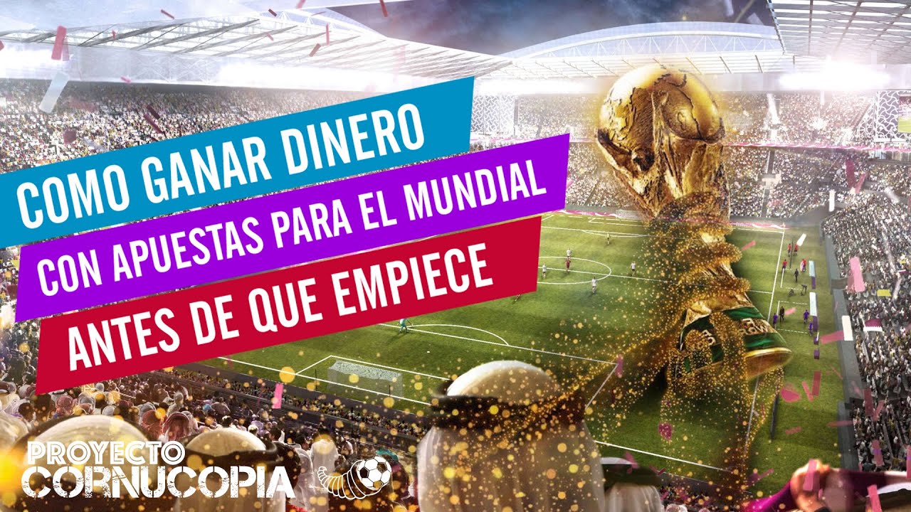 Ready go to ... https://youtu.be/Szog7rlMt1o [ Como ganar dinero con las apuestas deportivas para el Mundial antes de que empiece.]