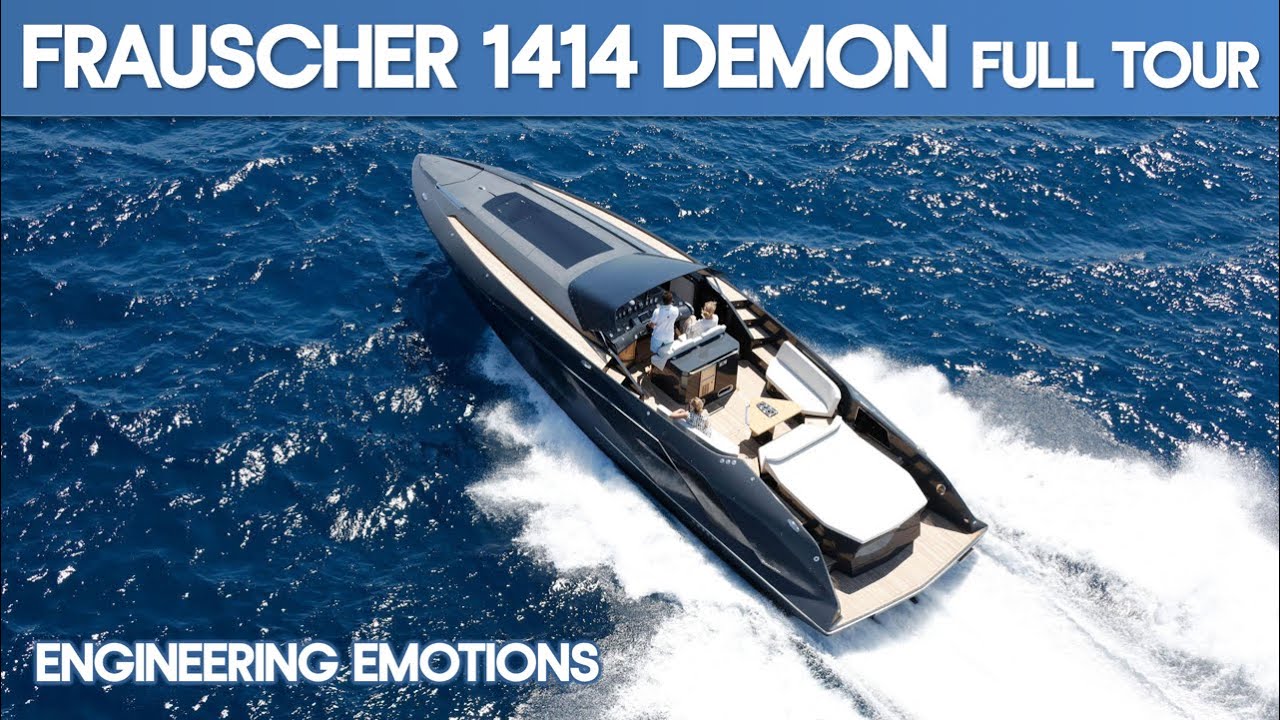 ⁣Frauscher 1414 Demon | Palma International Boat Show 2023 | The Marine Channel