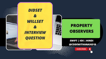 didSet Vs willSet in Swift 5 | Property Observers in Swift #swiftdeveloper #ios #interviewquestions
