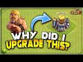 WHY DID I UPGRADE THIS!?  WHAT'S WRONG WITH ME?  TH12 LET'S PLAY