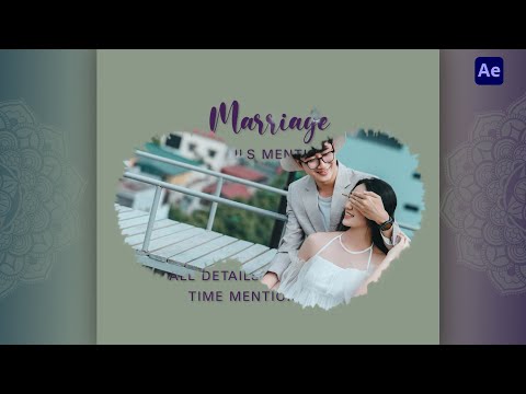 P-12 | Customize Video | Wedding Invitation | ap motions