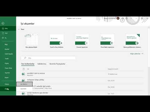 Video: Ara Excel testinde neler var?
