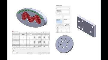 Advanced Patterns in SolidWorks (Fill, Curve-Driven, Table-Driven and Variable Patterns)