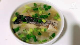 Asian Carp Soup with Hairy Gourd