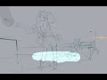 【タイムラプス】ほうき【イラスト】