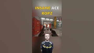 insane ace with dual berettas by Ropz on Nuke |  #cs2 #ropz