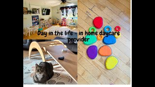 Day in the life of a daycare provider | Childcare Vlog