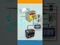 220v to 12v transformer power connection circuit diagram #shots #electrical #electrician