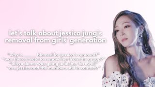 let's talk about jessica jung's removal from girls' generation