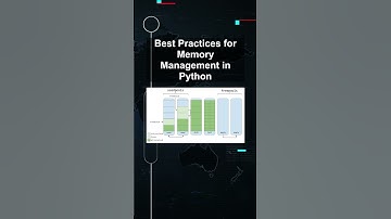 Best Practices for Memory Management in Python #ai #artificialintelligence #machinelearning #aiagent