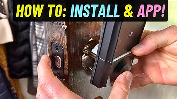 Veise Smart Lock Installation & App Tutorial!