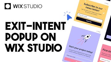 Exit-Intent Popup on Wix Studio | Wix Ideas