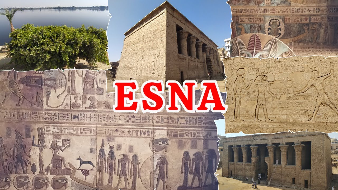 ESNA Descubriendo los Secretos del Templo de Khnum con Impresionante Sala Hipostila