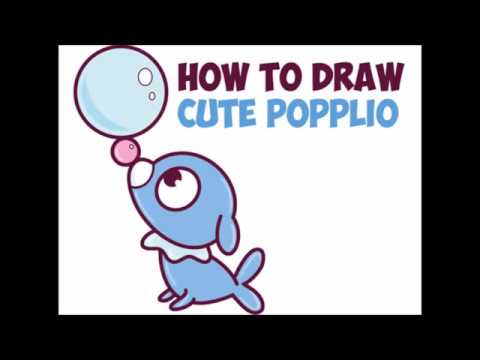 Tutorial de Desenho Popplio