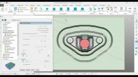 Autodesk PowerMill - Raster Flat Finishing - Tutorial 32 - Tamil