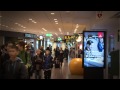 Digitala reklamytor på Stockholm Arlanda Airport