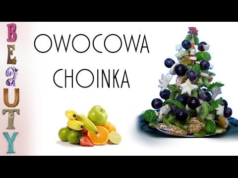 Wideo: Jak Zrobić Choinkę Z Owoców