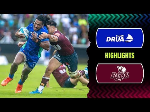 Super rugby pacific 2023 | fijian drua v reds | rd 15 highlights