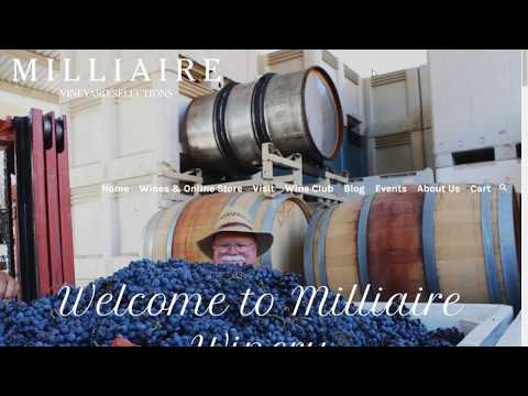 How to Log in to your Milliaire Winery Club account