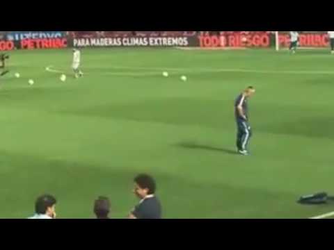 Messi ya avisó a Colombia desde el calentamiento