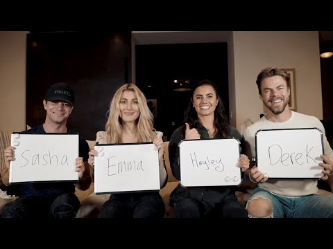 Couple's TELEPATHY Challenge w/ Sasha Farber and Emma Slater