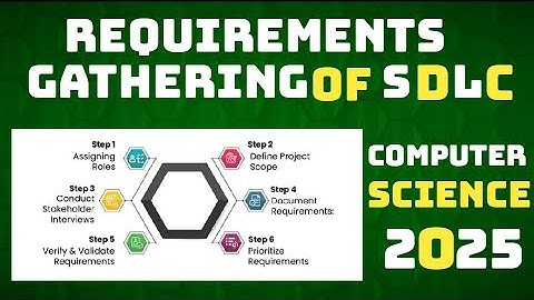 Requirements Gathering (part 1)|SDLC| ICS|1st year Computer Science New Book 2025 |Chp 1 | Lecture 2