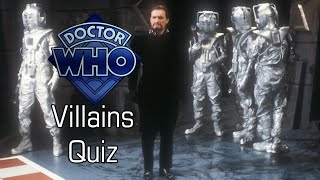 Doctor Who Villains Quiz (Classic)