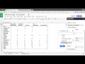 Dynamic Table Google Spreadsheet