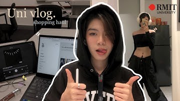 Life at RMIT | Uni vlog, Copywriting, chạy deadline, shopee haul, work-life balance