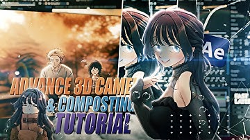 ✨ Advanced Waguri Edit Breakdown | 3D Camera & Compositing in After Effects 🔥