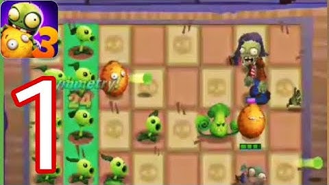 Plant vs zombies 3 Gameplay walkthrough part 1(Android,iOS).