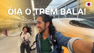 Ep. 7 Como é andar de TREM BALA no Japão | Viajante Sincera