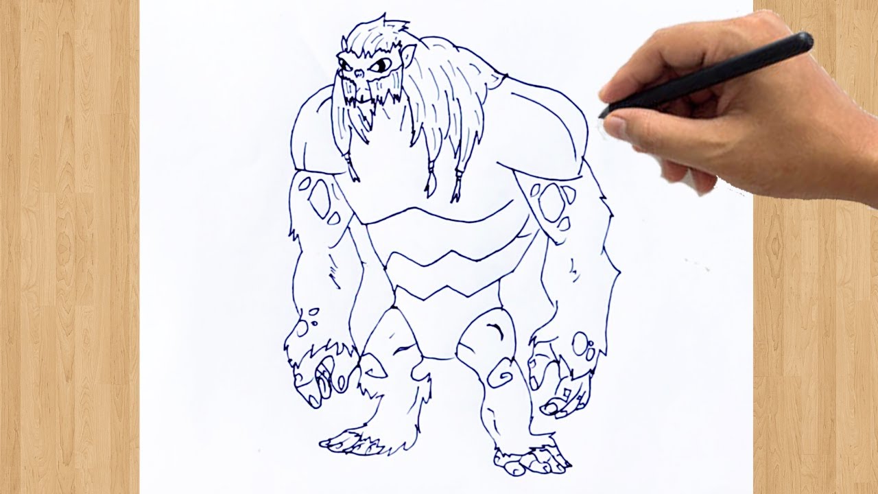 Easy Monsters To Draw