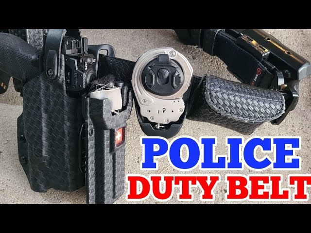 Police Duty Belt in 2023 