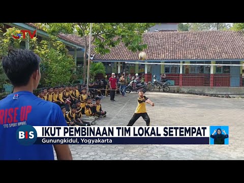 Viral! Seorang Siswa SD Jago Main Voli Layaknya Atlet Profesional