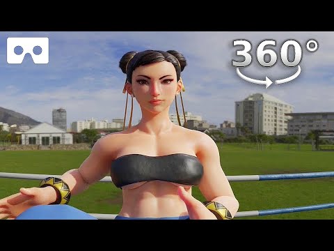 360° VR - Woman Knocks You Out